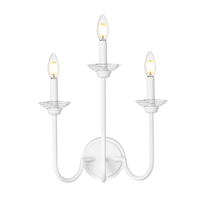 Z-Lite Canada - 352-3S-TW - Three Light Wall Sconce - Allistair - Textured White