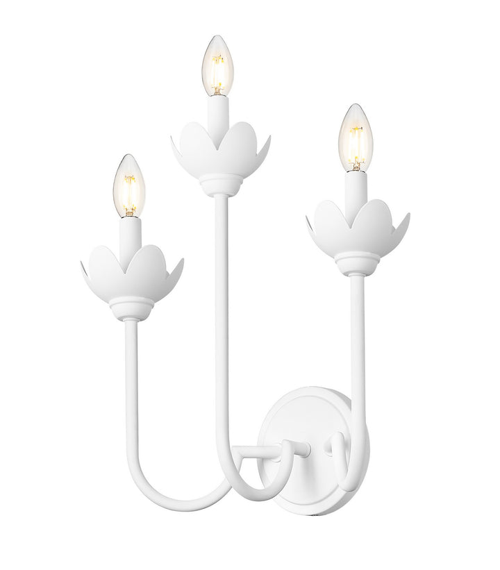 Z-Lite Canada - 352-3S-TW - Three Light Wall Sconce - Allistair - Textured White