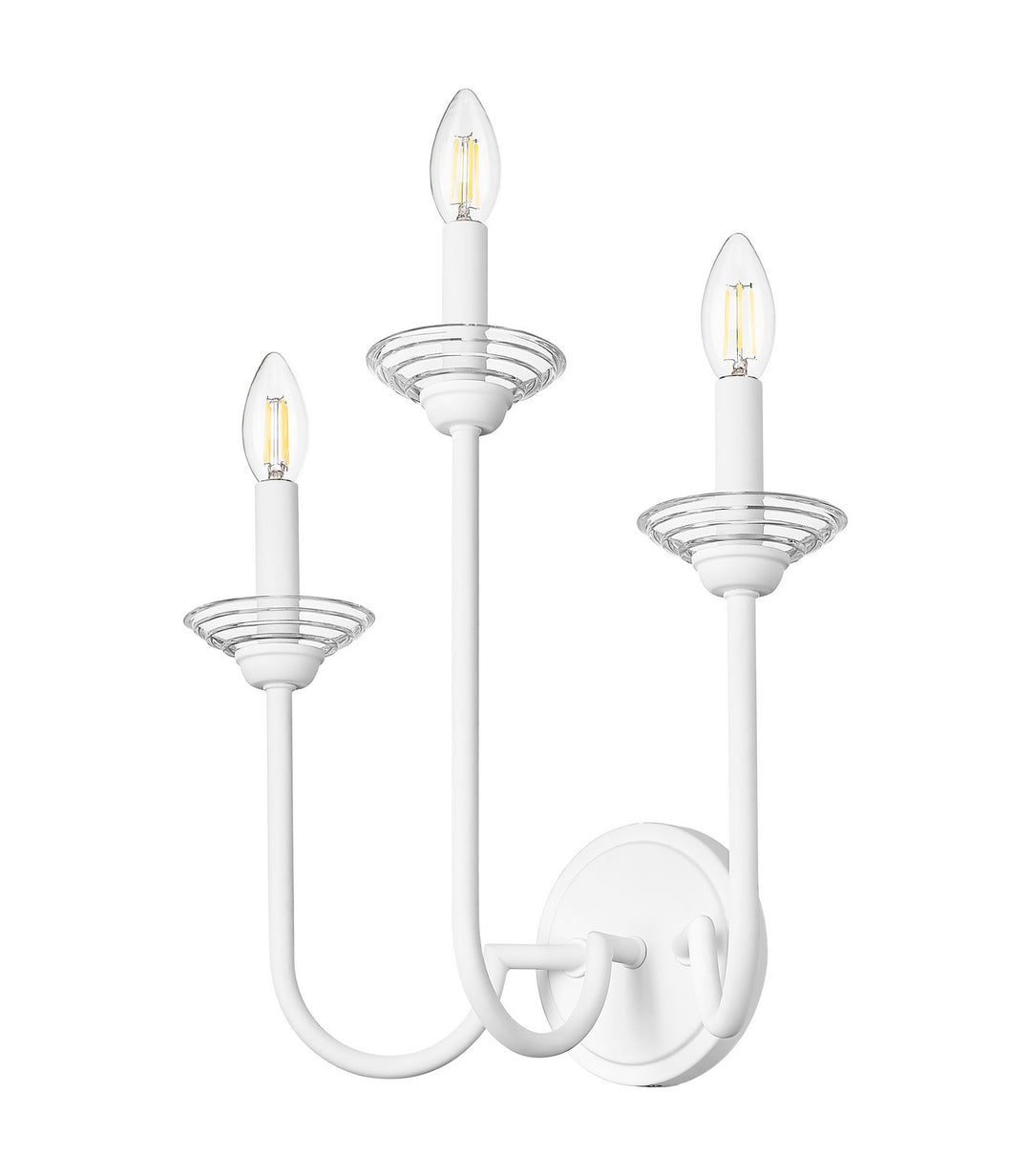 Z-Lite Canada - 352-3S-TW - Three Light Wall Sconce - Allistair - Textured White