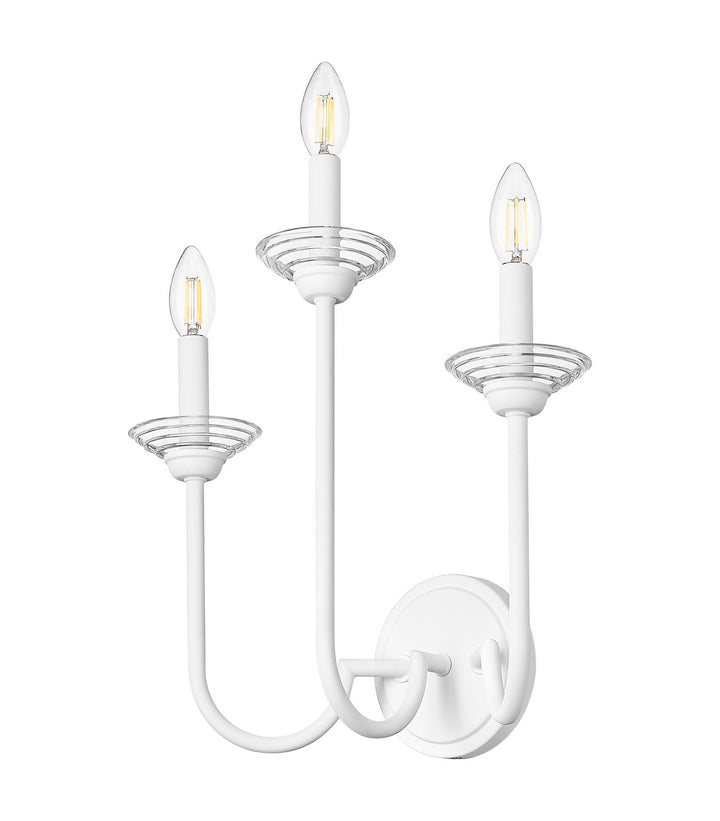 Z-Lite Canada - 352-3S-TW - Three Light Wall Sconce - Allistair - Textured White