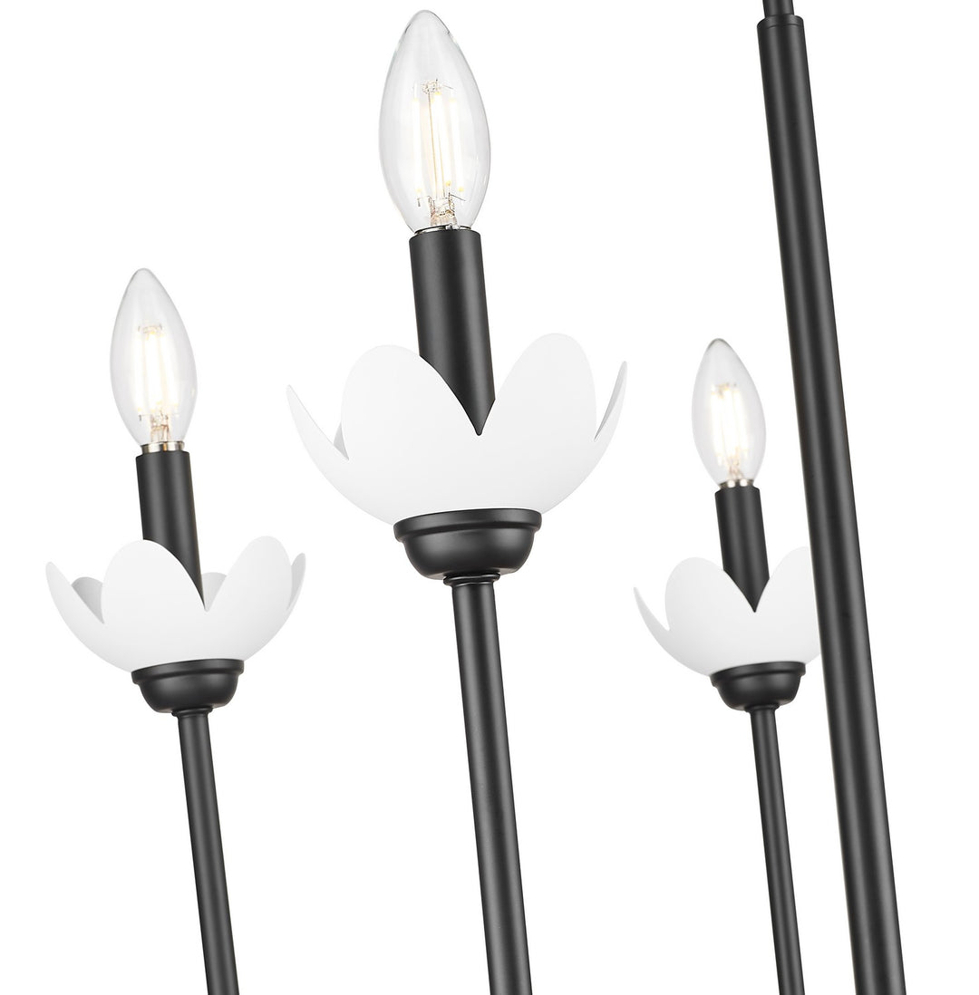 Z-Lite Canada - 352-5MB - Five Light Chandelier - Allistair - Matte Black
