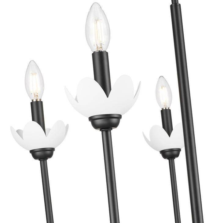 Z-Lite Canada - 352-5MB - Five Light Chandelier - Allistair - Matte Black