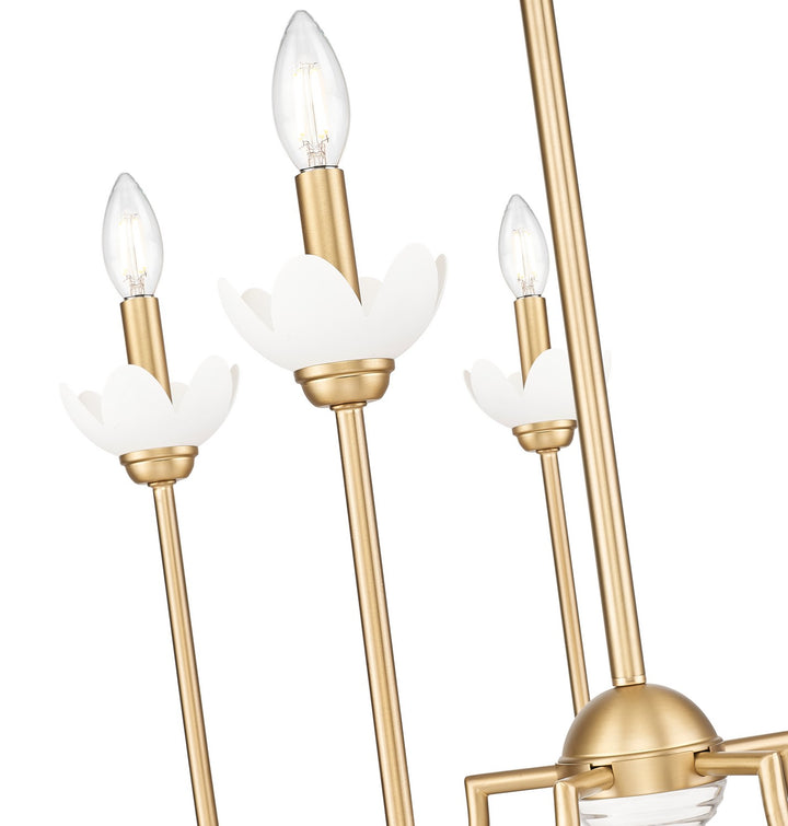Z-Lite Canada - 352-5MGLD - Five Light Chandelier - Allistair - Modern Gold