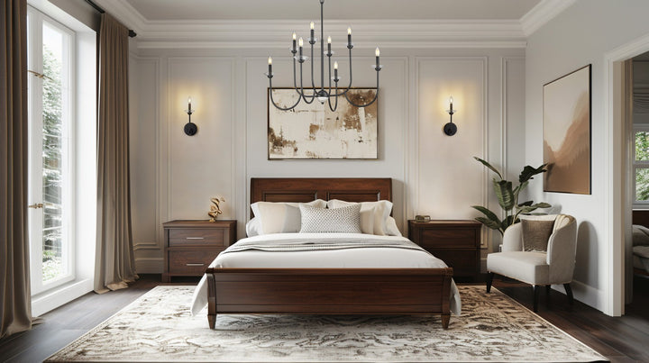 Z-Lite Canada - 352-8MB - Eight Light Chandelier - Allistair - Matte Black