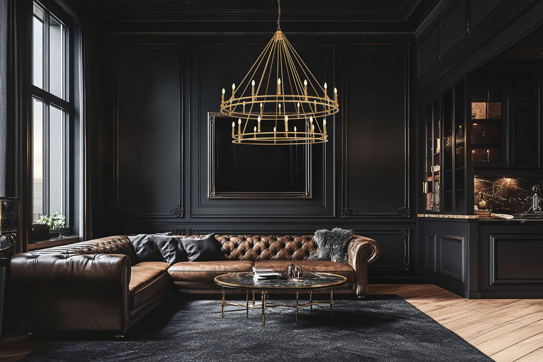 Z-Lite Canada - 4005-28SBR - 28 Light Chandelier - Dennison - Signature Brass