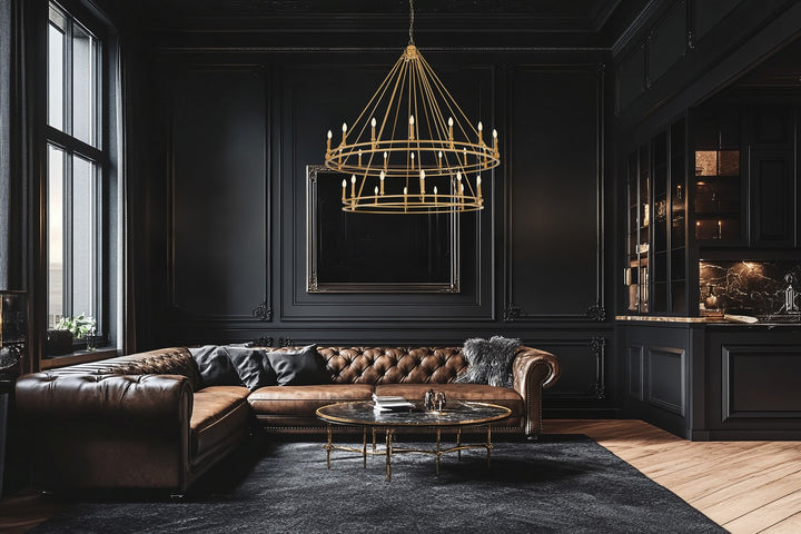 Z-Lite Canada - 4005-28SBR - 28 Light Chandelier - Dennison - Signature Brass