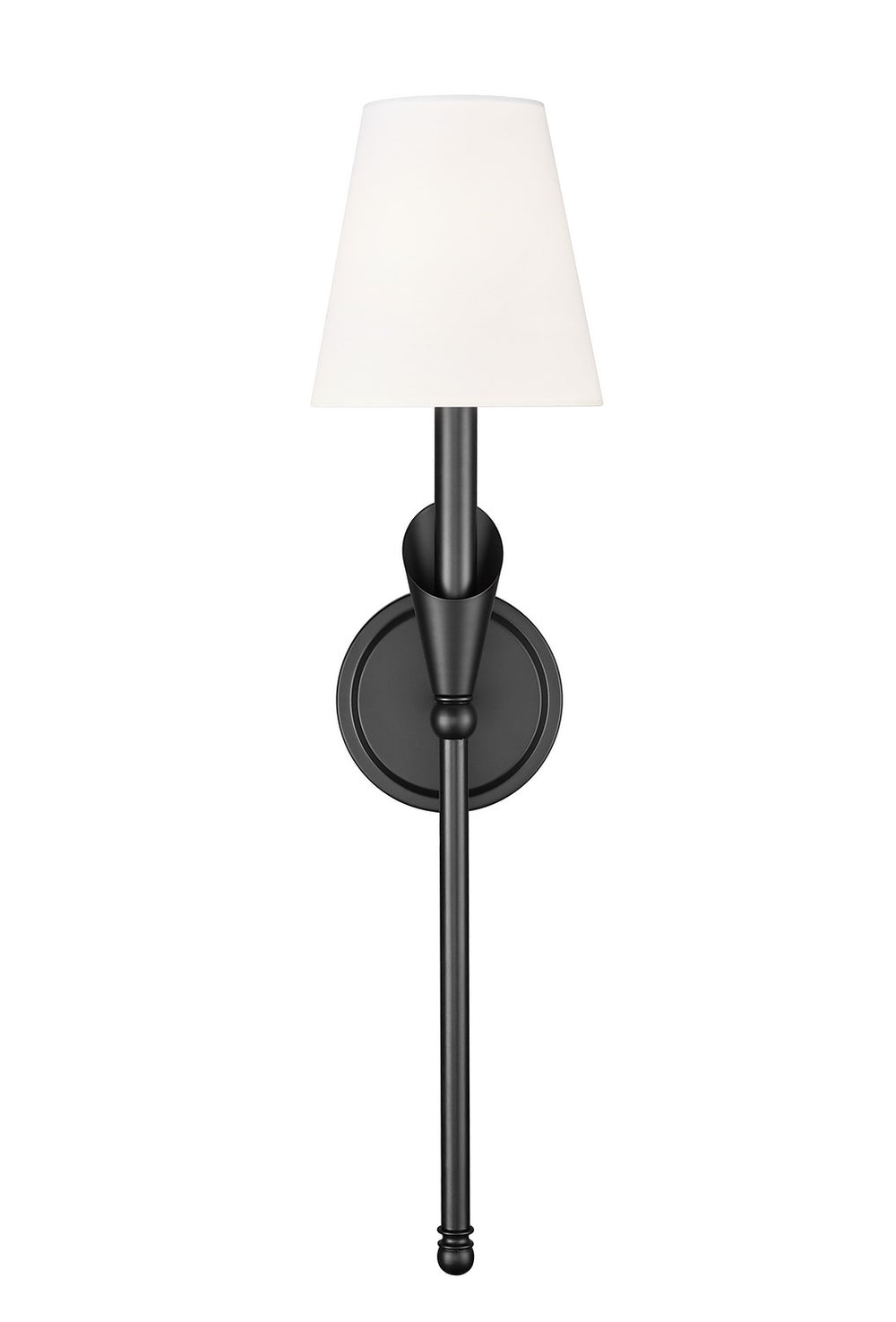 Z-Lite Canada - 4014-1SA-MB - One Light Wall Sconce - Claudelle - Matte Black