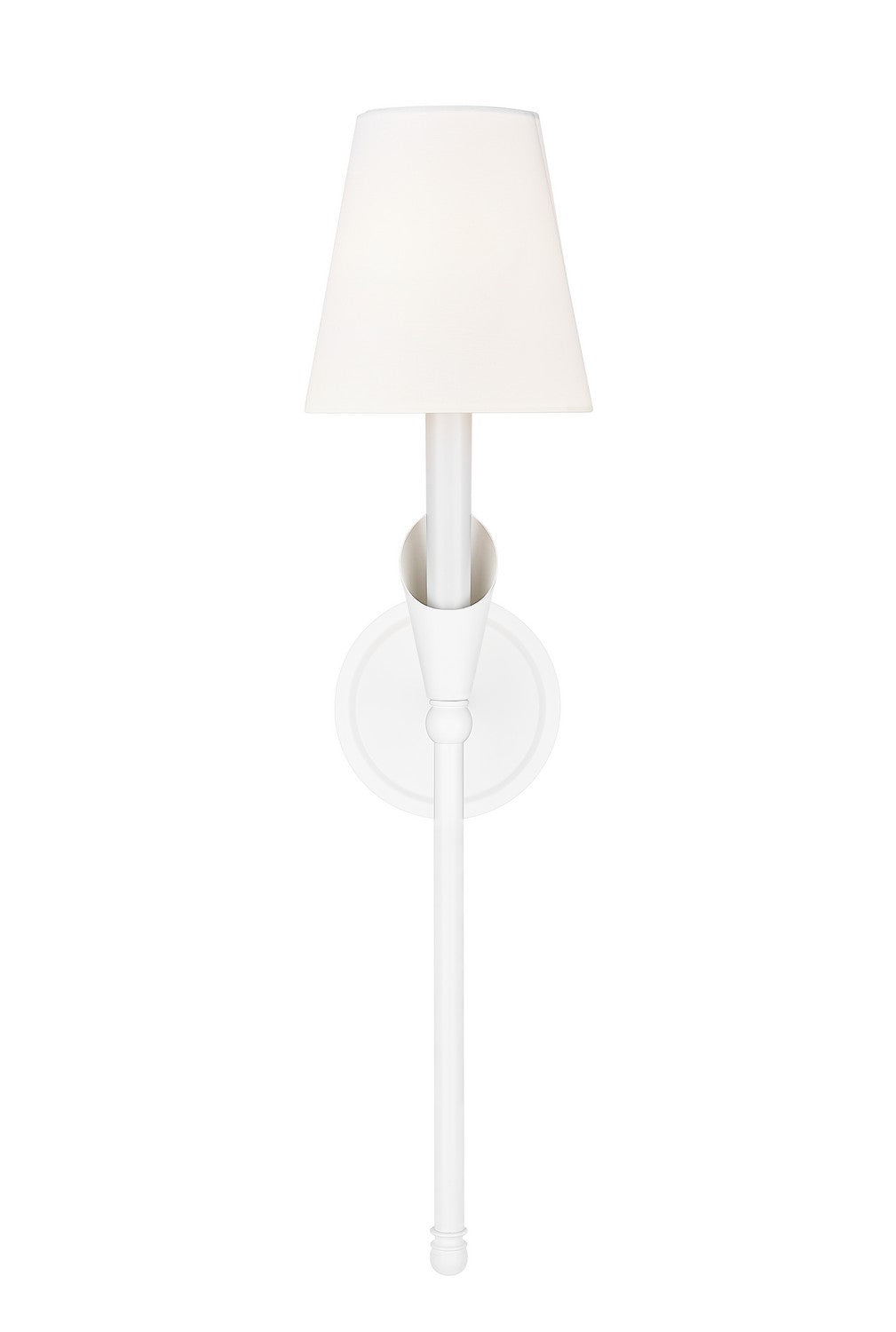 Z-Lite Canada - 4014-1SA-TW - One Light Wall Sconce - Claudelle - Tundra White