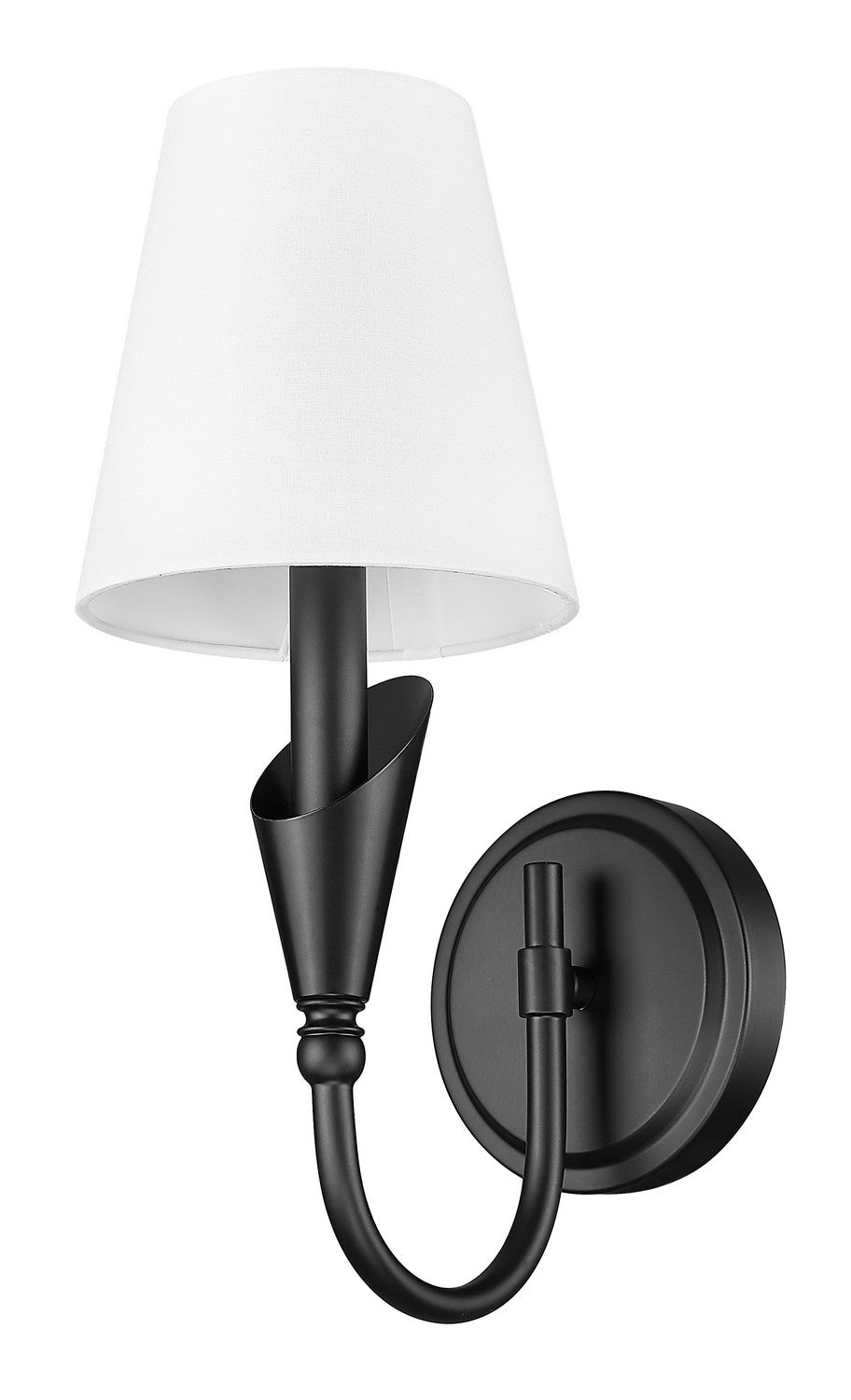 Z-Lite Canada - 4014-1S-MB - One Light Wall Sconce - Claudelle - Matte Black
