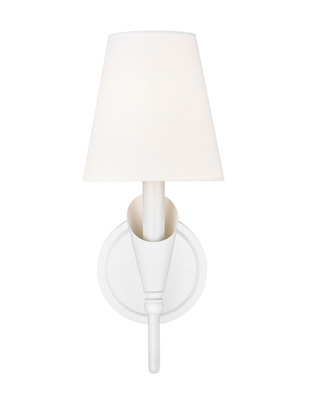 Z-Lite Canada - 4014-1S-TW - One Light Wall Sconce - Claudelle - Textured White