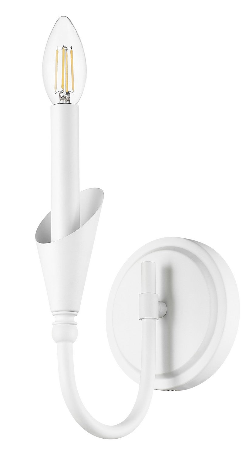 Z-Lite Canada - 4014-1S-TW - One Light Wall Sconce - Claudelle - Tundra White