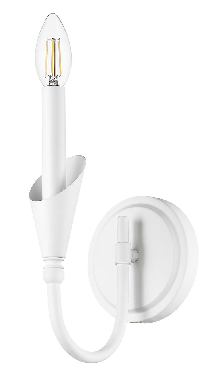 Z-Lite Canada - 4014-1S-TW - One Light Wall Sconce - Claudelle - Tundra White