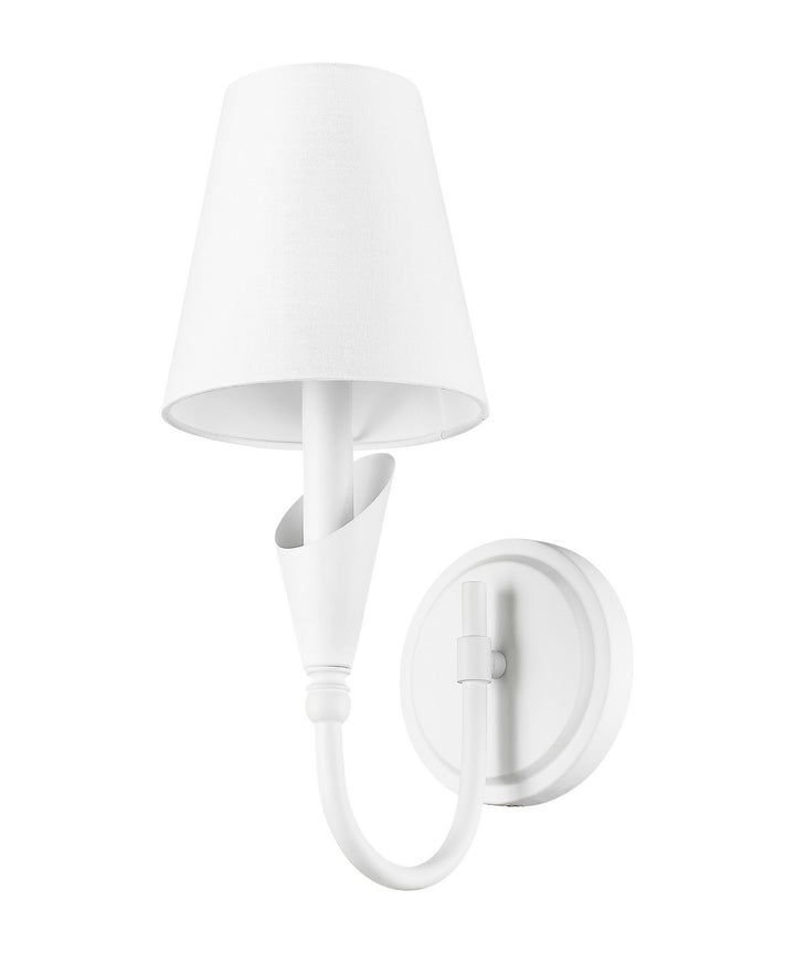 Z-Lite Canada - 4014-1S-TW - One Light Wall Sconce - Claudelle - Tundra White