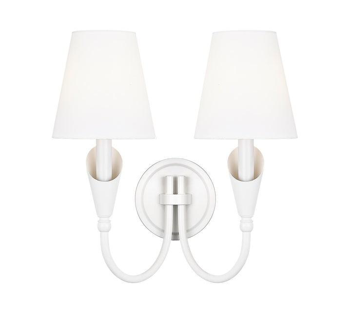 Z-Lite Canada - 4014-2S-TW - Two Light Wall Sconce - Claudelle - Textured White