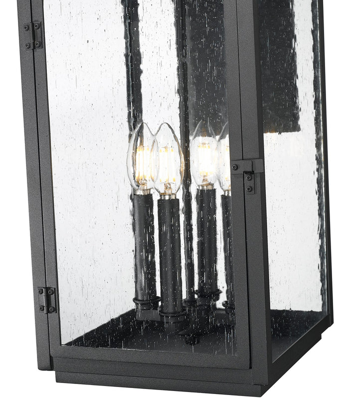 Z-Lite Canada - 5019B-BK - Four Light Outdoor Wall Mount - Hartwell - Sand Black