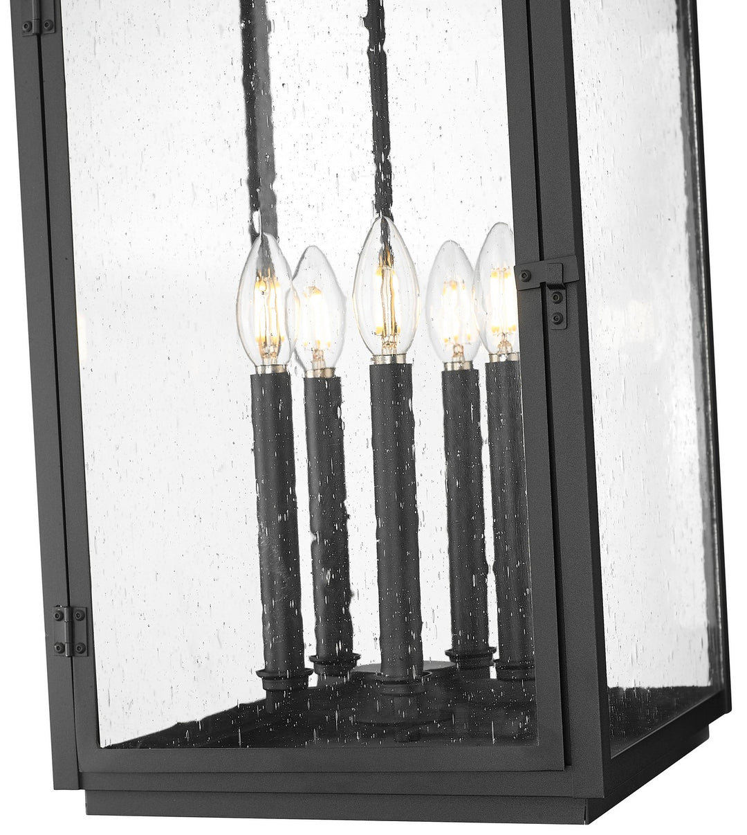 Z-Lite Canada - 5019CHXL-BK - Five Light Outdoor Chain Mount Ceiling Fixture - Hartwell - Sand Black