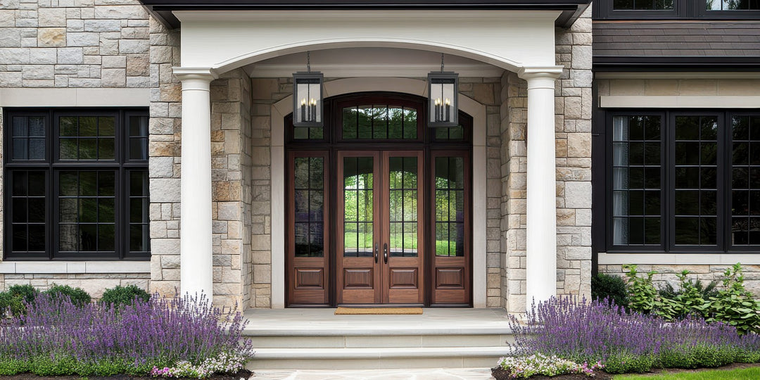 Z-Lite Canada - 5019CHXL-BK - Five Light Outdoor Chain Mount Ceiling Fixture - Hartwell - Sand Black