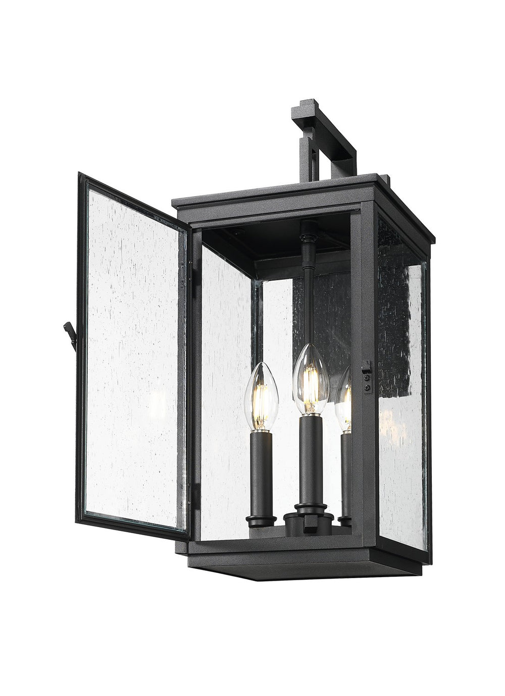 Z-Lite Canada - 5019M-BK - Three Light Outdoor Wall Mount - Hartwell - Sand Black