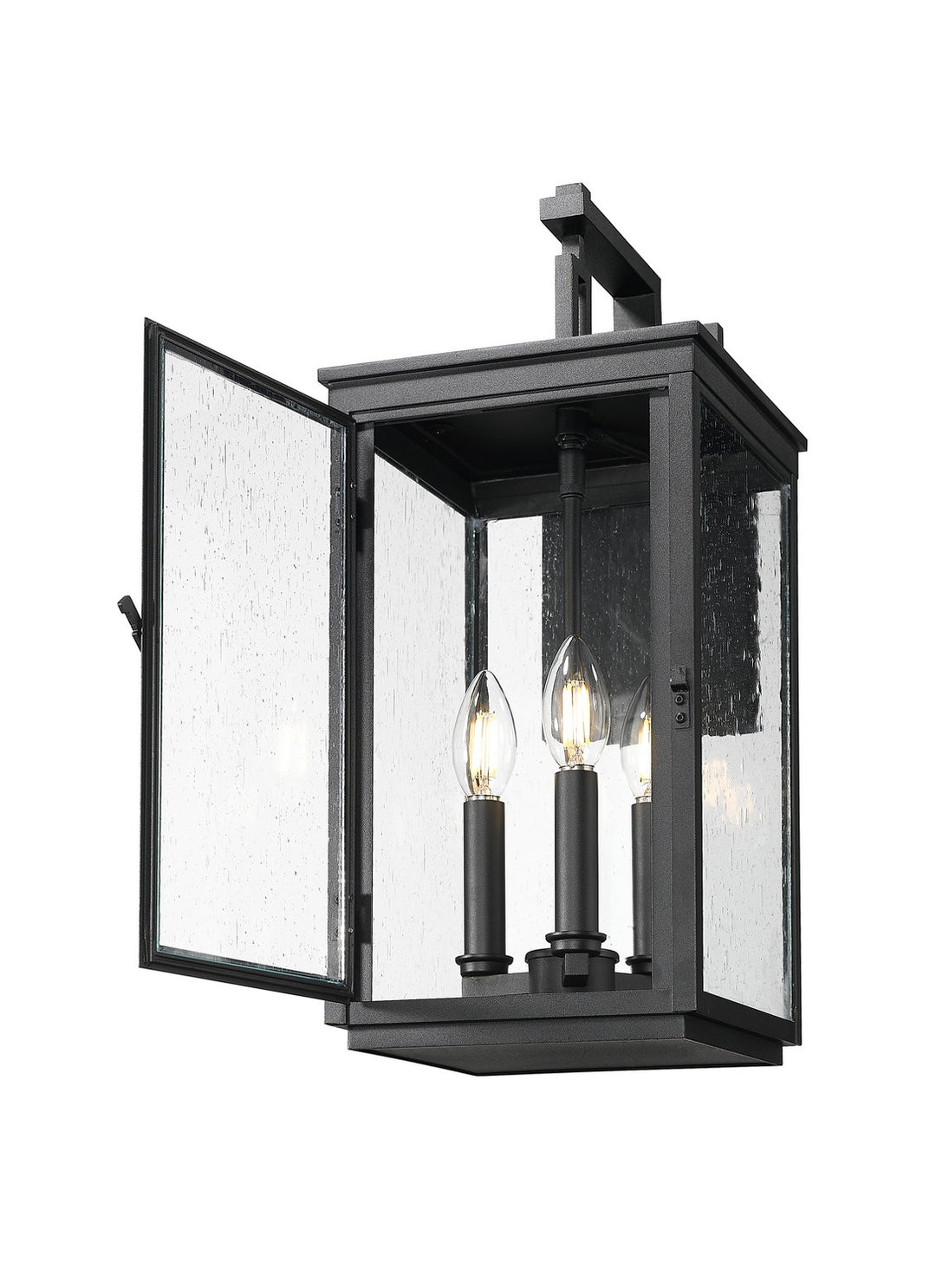 Z-Lite Canada - 5019M-BK - Three Light Outdoor Wall Mount - Hartwell - Sand Black