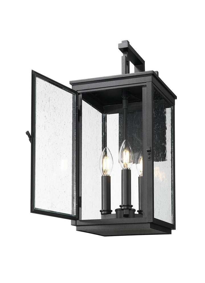 Z-Lite Canada - 5019M-BK - Three Light Outdoor Wall Mount - Hartwell - Sand Black