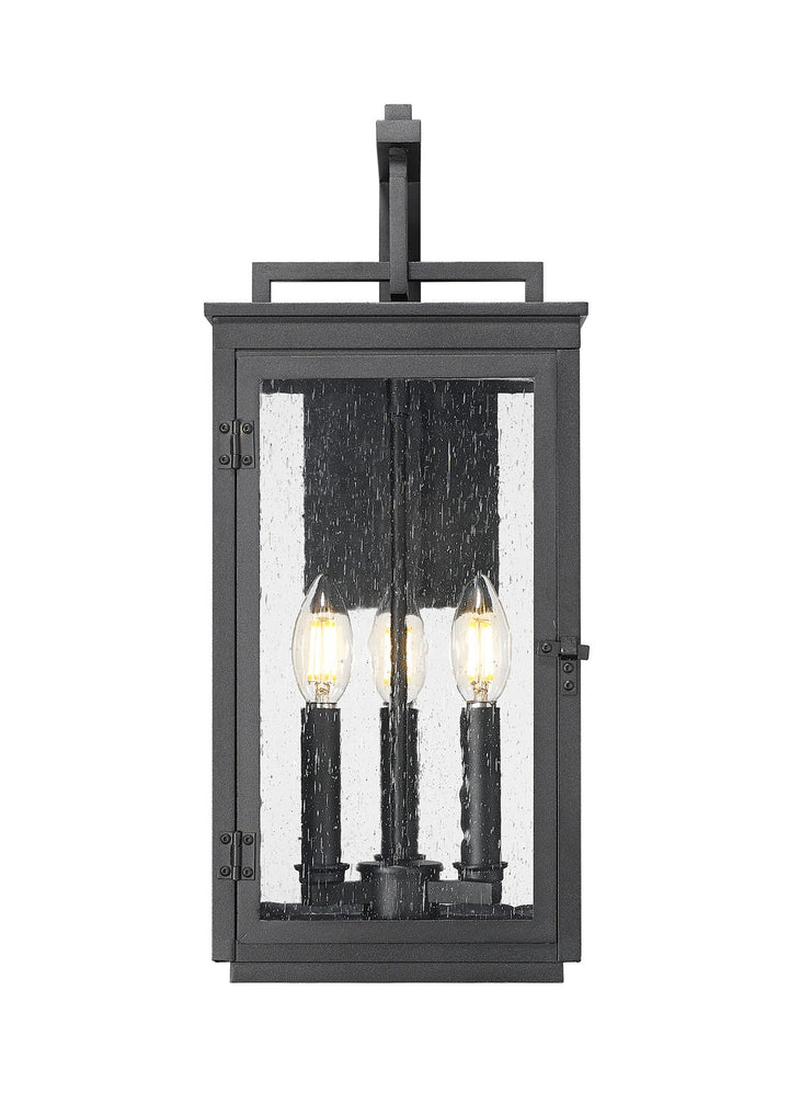 Z-Lite Canada - 5019M-BK - Three Light Outdoor Wall Mount - Hartwell - Sand Black