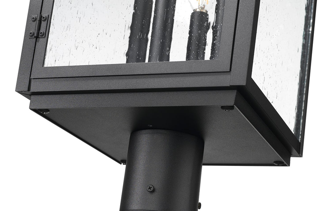 Z-Lite Canada - 5019PHBR-519P-BK - Four Light Outdoor Post Mount - Hartwell - Sand Black
