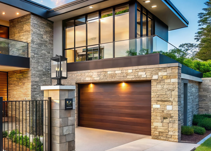 Z-Lite Canada - 5019PHBR-533PM-BK - Four Light Outdoor Pier Mounted - Hartwell - Sand Black