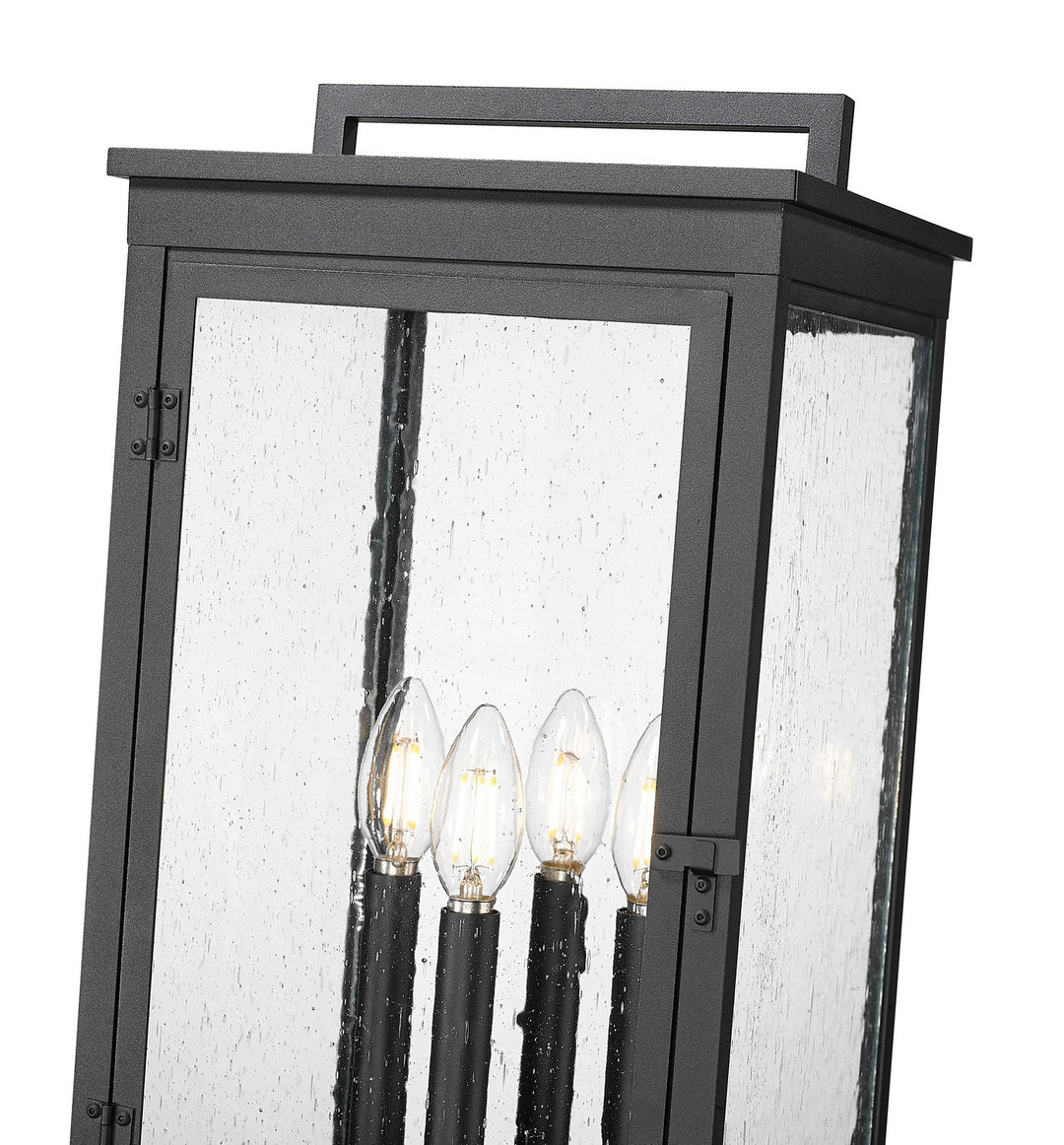 Z-Lite Canada - 5019PHBS-536P-BK - Four Light Outdoor Post Mount - Hartwell - Sand Black