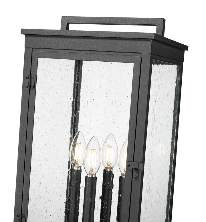 Z-Lite Canada - 5019PHBS-536P-BK - Four Light Outdoor Post Mount - Hartwell - Sand Black