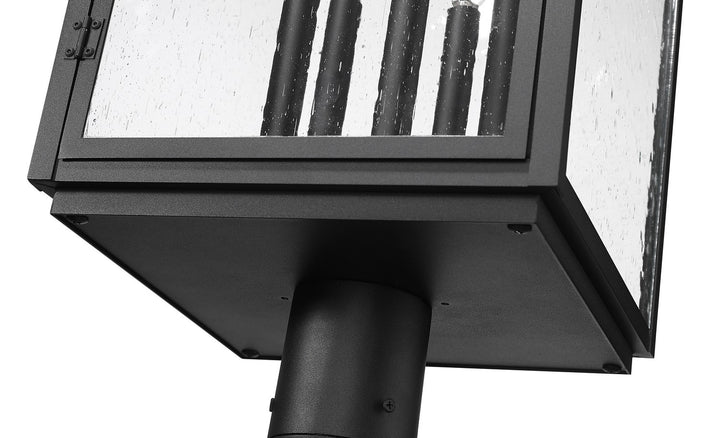 Z-Lite Canada - 5019PHXLR-564P-BK - Five Light Outdoor Post Mount - Hartwell - Sand Black