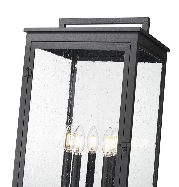 Z-Lite Canada - 5019PHXLS-536P-BK - Five Light Outdoor Post Mount - Hartwell - Sand Black