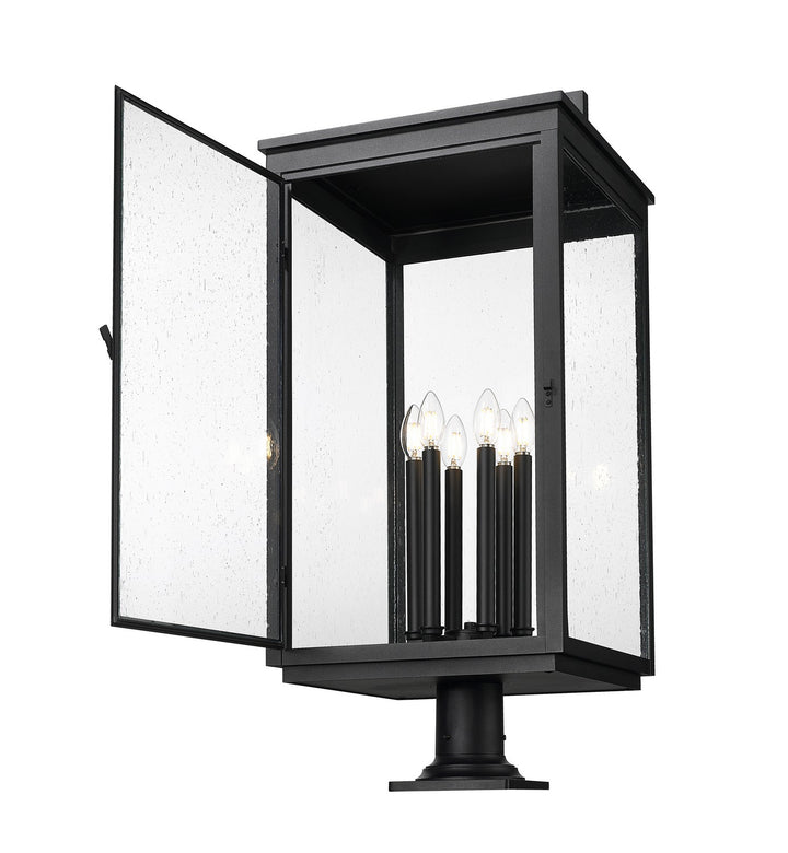 Z-Lite Canada - 5019PHXXLR-533PM-BK - Six Light Outdoor Pier Mount - Hartwell - Sand Black