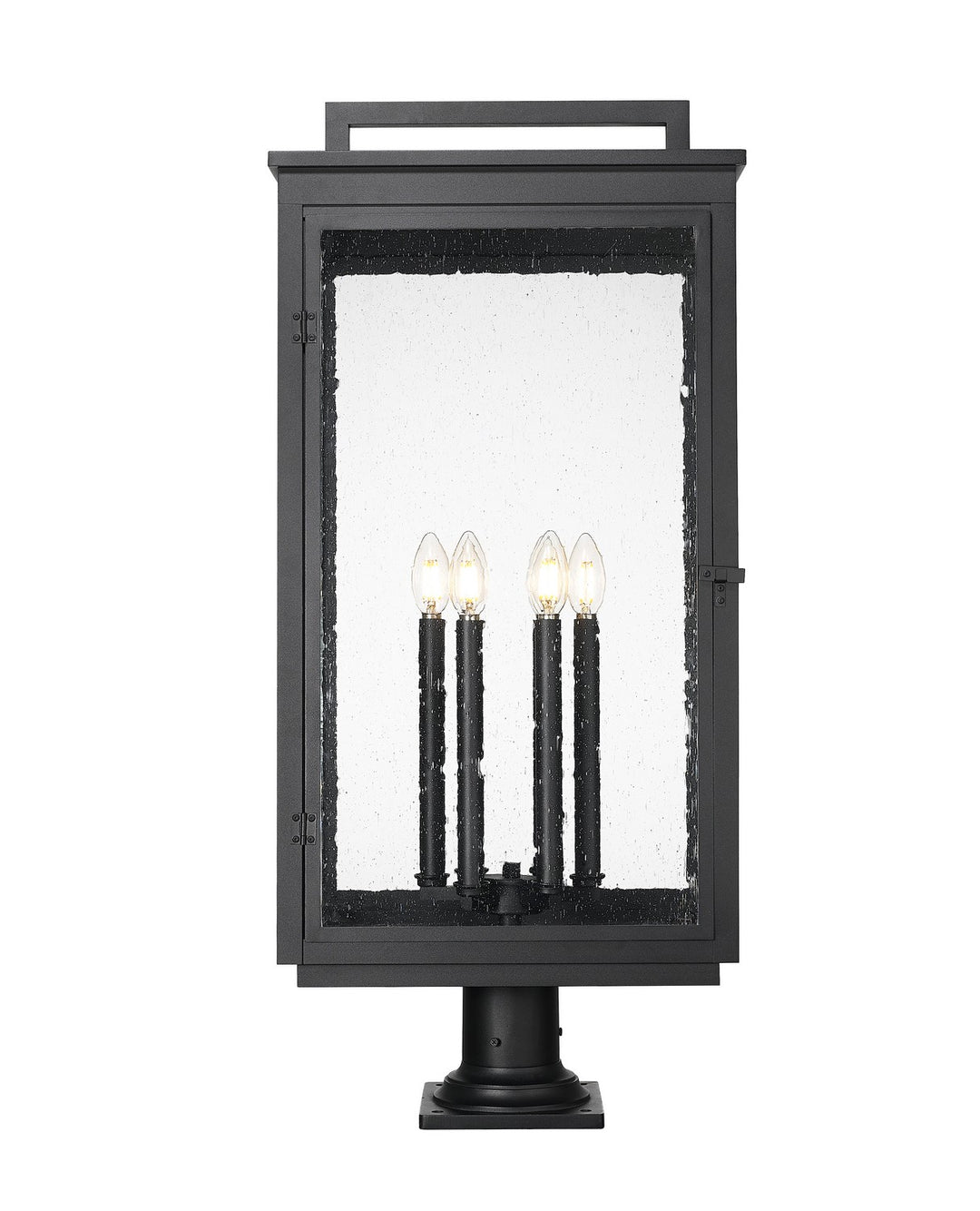 Z-Lite Canada - 5019PHXXLR-533PM-BK - Six Light Outdoor Pier Mount - Hartwell - Sand Black