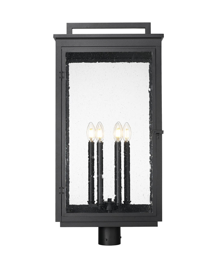 Z-Lite Canada - 5019PHXXLR-BK - Six Light Outdoor Post Mount - Hartwell - Sand Black