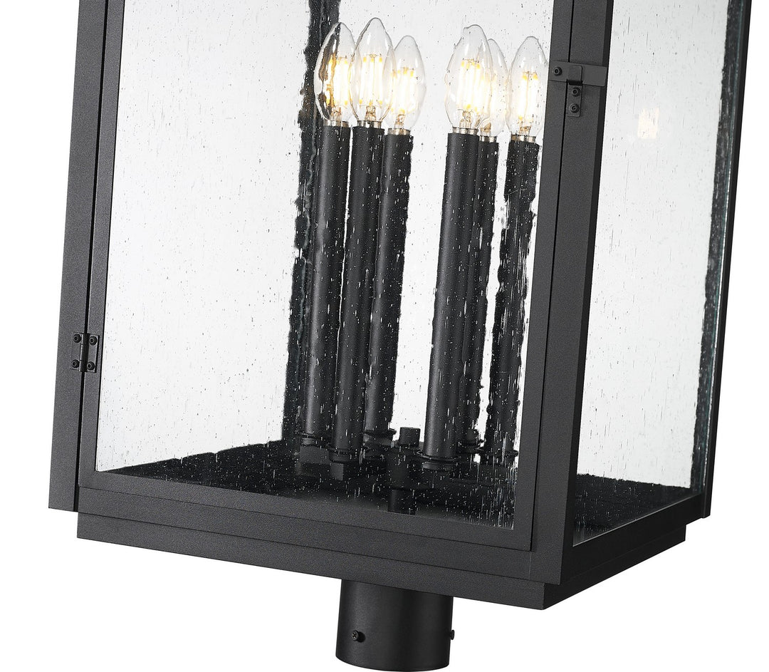 Z-Lite Canada - 5019PHXXLR-BK - Six Light Outdoor Post Mount - Hartwell - Sand Black