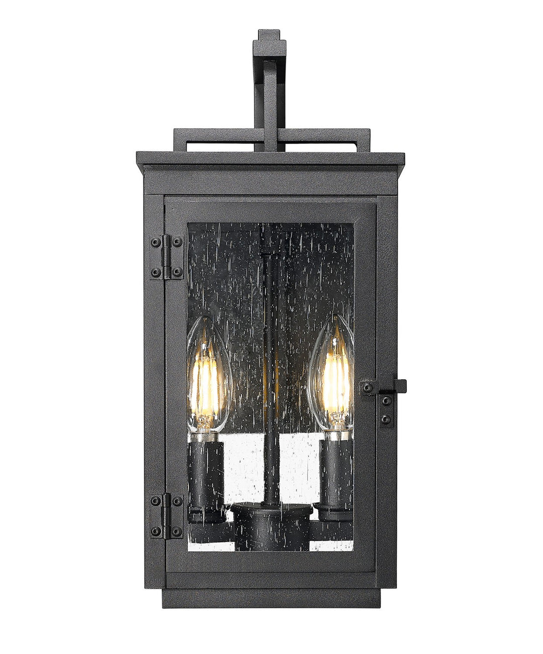 Z-Lite Canada - 5019S-BK - Two Light Outdoor Wall Mount - Hartwell - Sand Black
