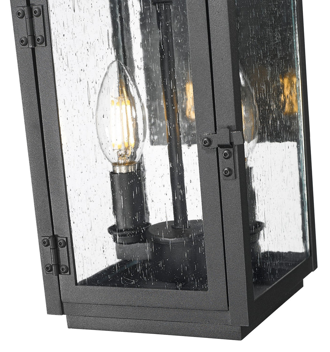 Z-Lite Canada - 5019S-BK - Two Light Outdoor Wall Mount - Hartwell - Sand Black