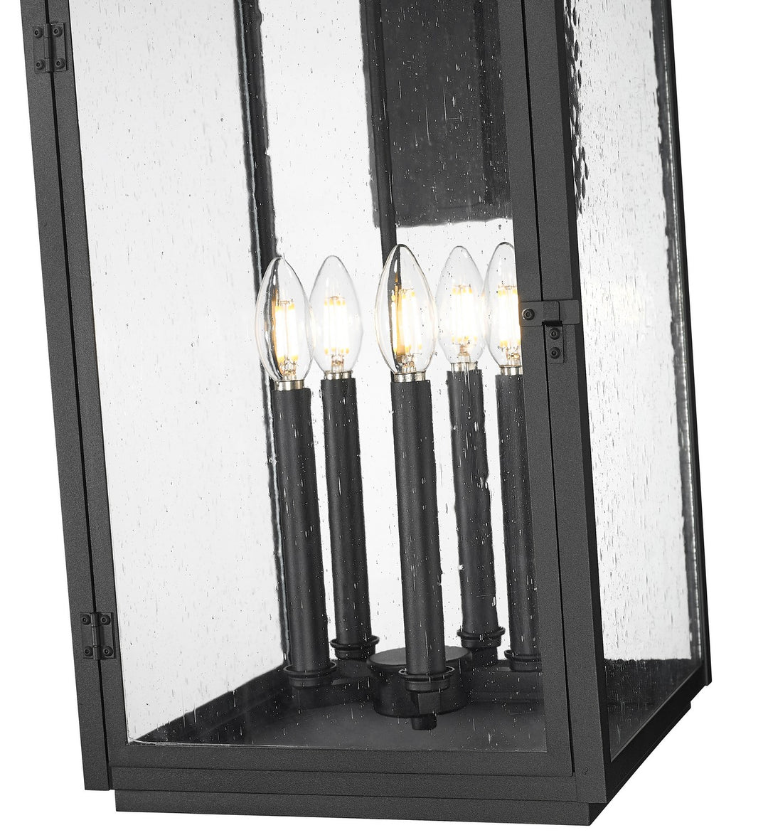 Z-Lite Canada - 5019XL-BK - Five Light Outdoor Wall Mount - Hartwell - Sand Black
