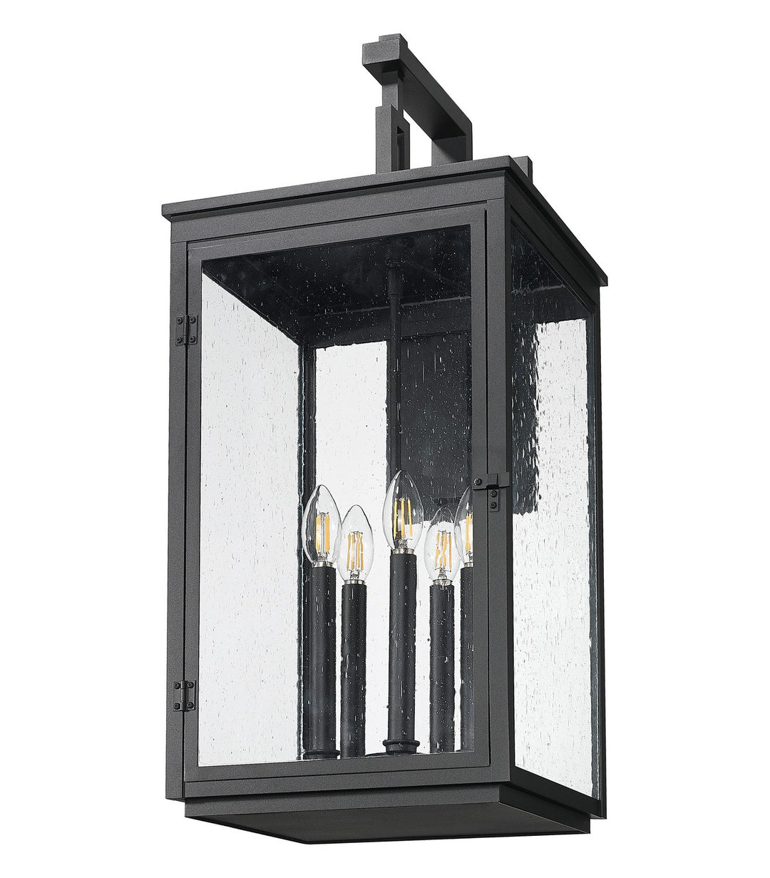 Z-Lite Canada - 5019XL-BK - Five Light Outdoor Wall Mount - Hartwell - Sand Black