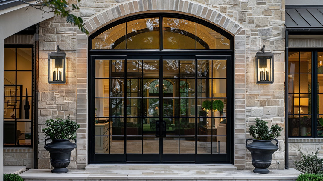 Z-Lite Canada - 5019XL-BK - Five Light Outdoor Wall Mount - Hartwell - Sand Black