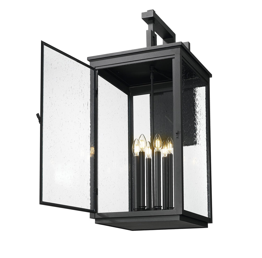 Z-Lite Canada - 5019XXL-BK - Six Light Outdoor Wall Mount - Hartwell - Sand Black