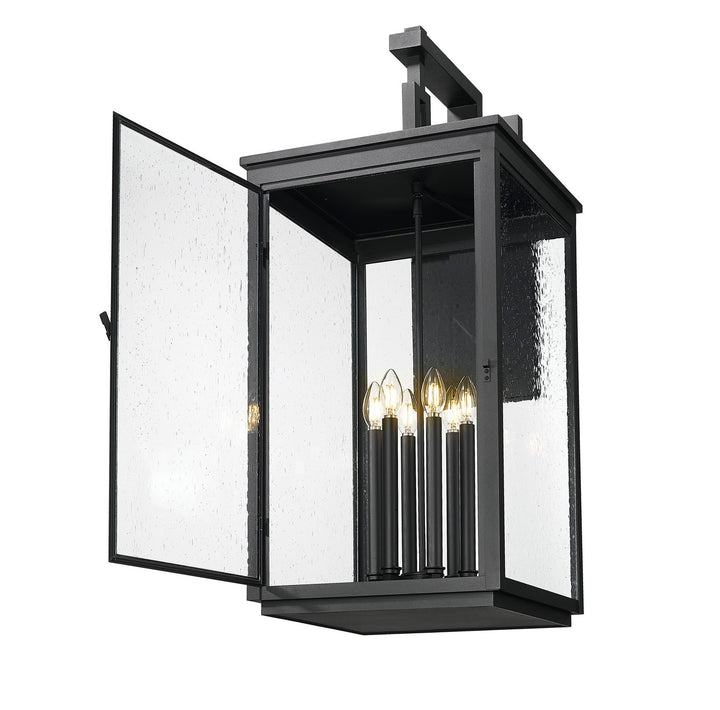 Z-Lite Canada - 5019XXL-BK - Six Light Outdoor Wall Mount - Hartwell - Sand Black