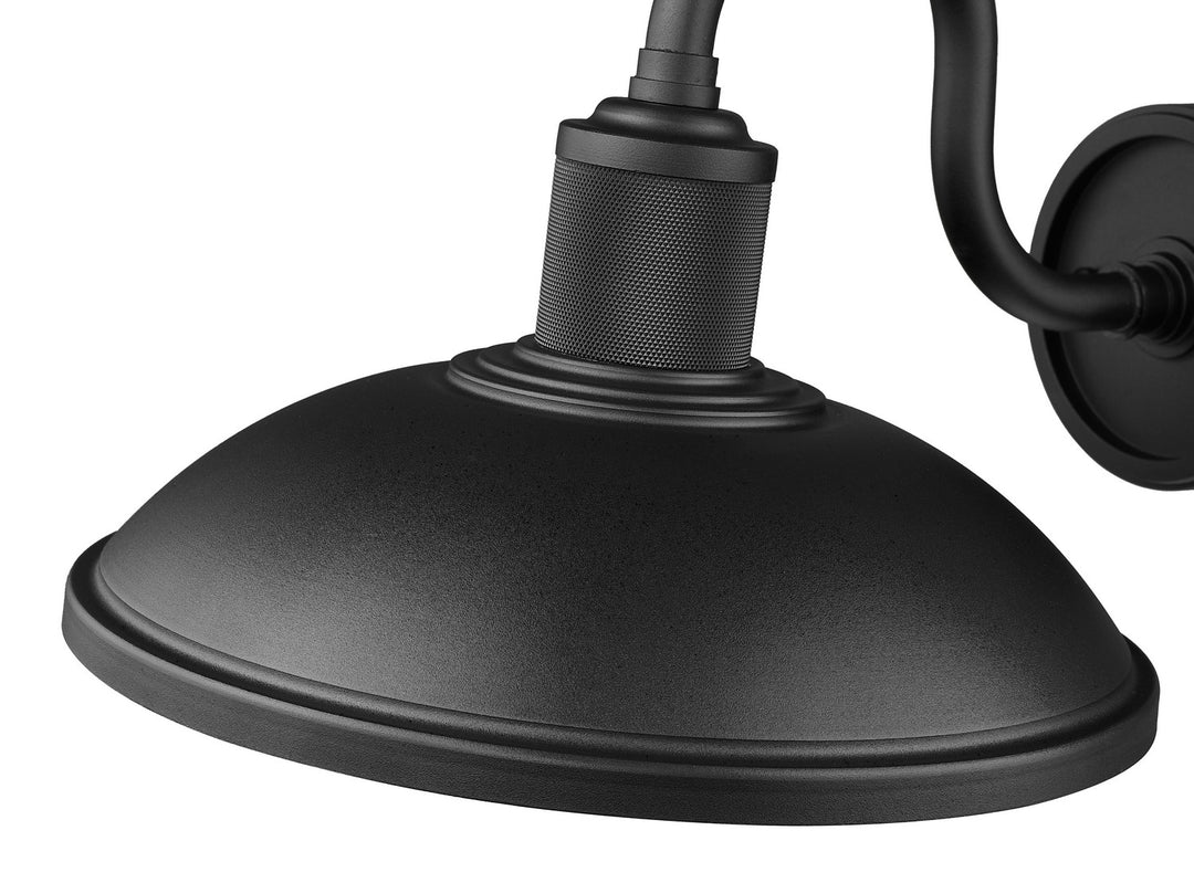 Z-Lite Canada - 5020M-BK - One Light Outdoor Wall Mount - RLM - Sand Black