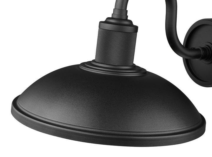 Z-Lite Canada - 5020M-BK - One Light Outdoor Wall Mount - RLM - Sand Black