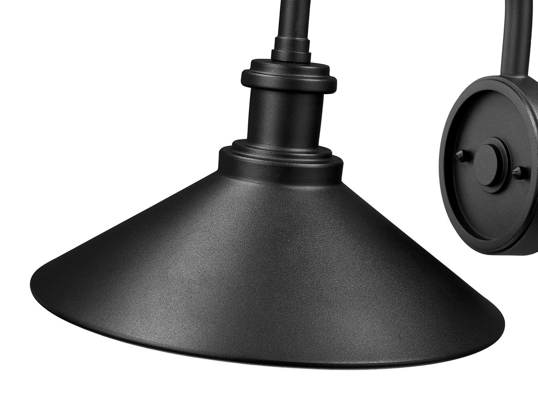 Z-Lite Canada - 5021M-BK - One Light Outdoor Wall Mount - RLM - Sand Black