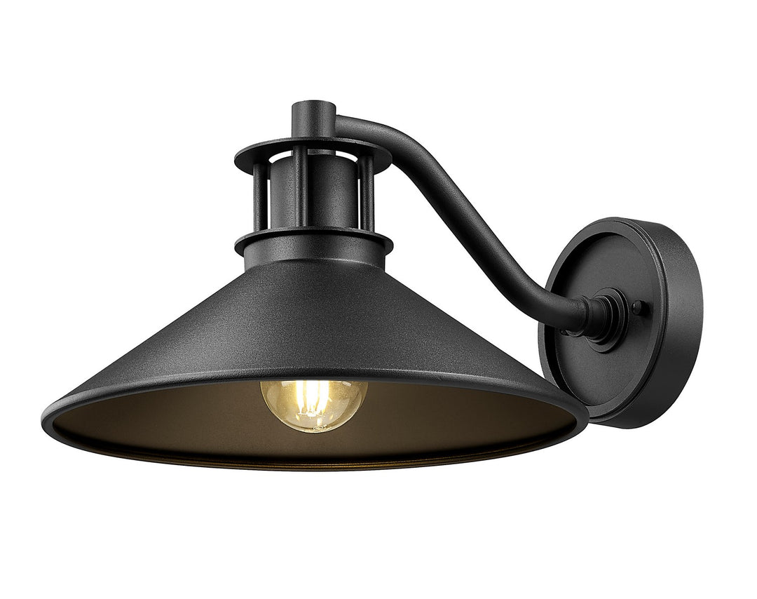 Z-Lite Canada - 5022M-BK - One Light Outdoor Wall Mount - RLM - Sand Black