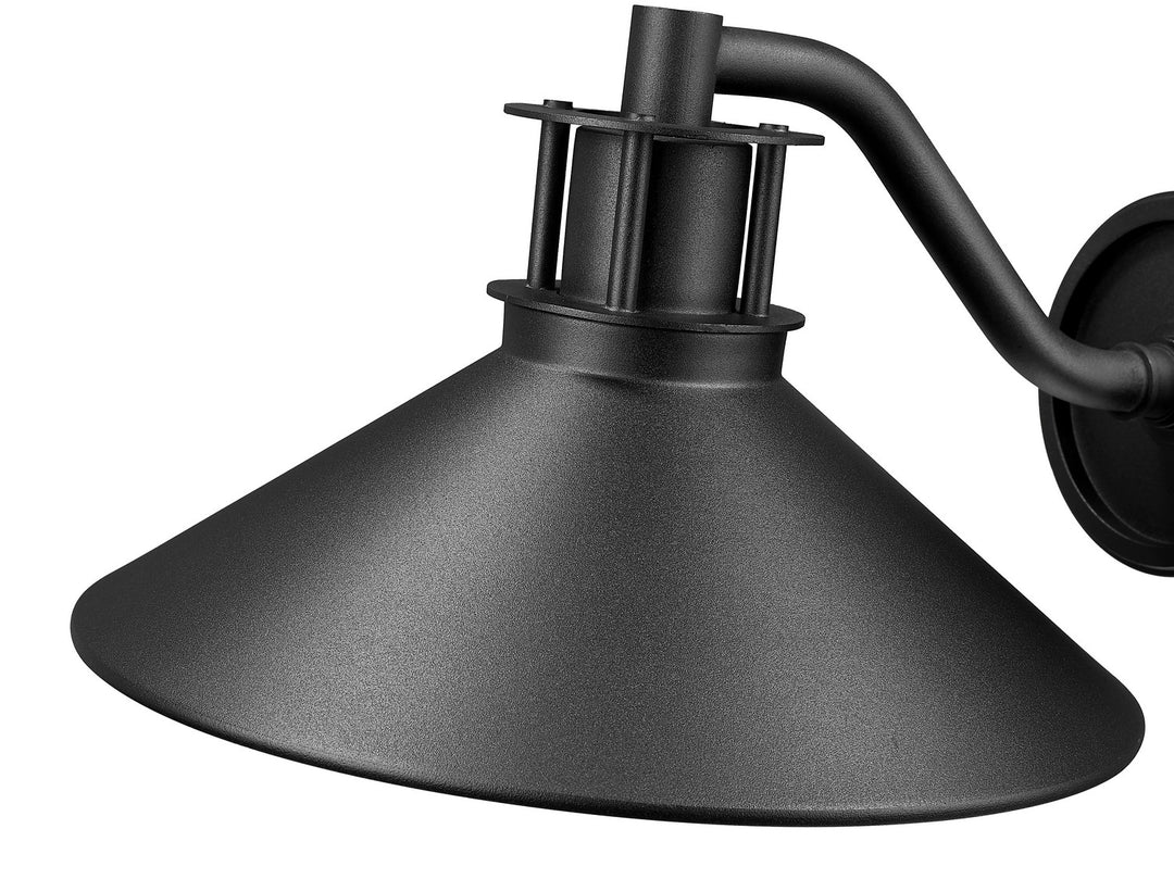 Z-Lite Canada - 5022M-BK - One Light Outdoor Wall Mount - RLM - Sand Black