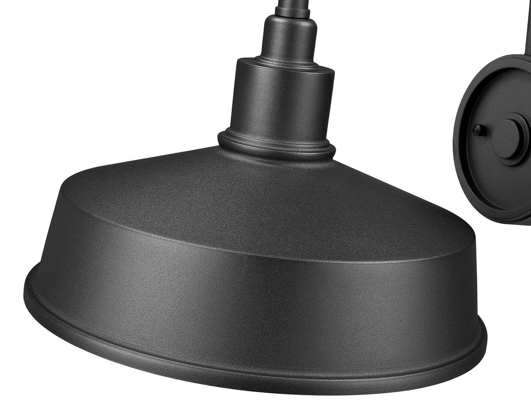 Z-Lite Canada - 5024M-BK - One Light Outdoor Wall Mount - RLM - Sand Black