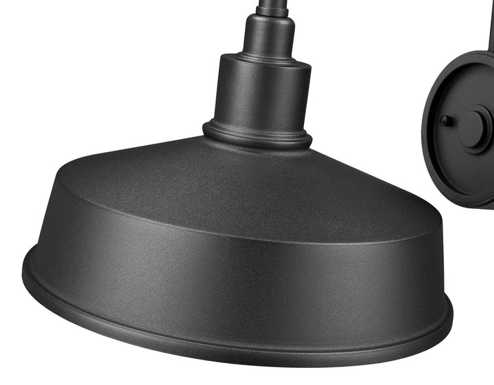 Z-Lite Canada - 5024M-BK - One Light Outdoor Wall Mount - RLM - Sand Black