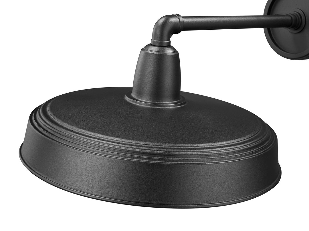 Z-Lite Canada - 5025B-BK - One Light Outdoor Wall Mount - RLM - Sand Black